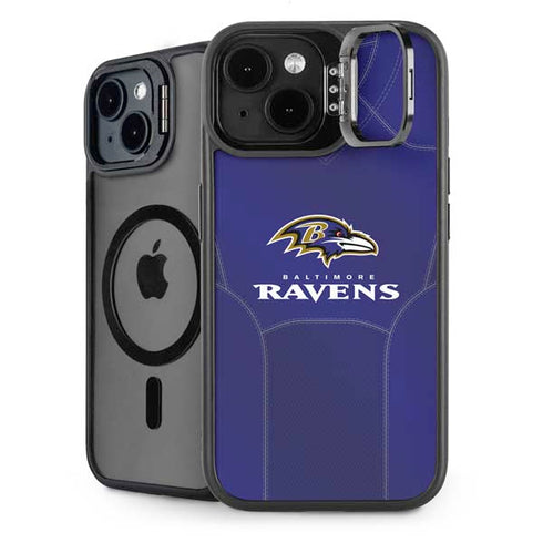 NFL Baltimore Ravens Team Jersey iPhone 15 Plus Kickstand Case