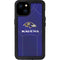 NFL Baltimore Ravens Team Jersey iPhone 15 Plus Waterproof Case