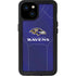 NFL Baltimore Ravens Team Jersey iPhone 15 Plus Waterproof Case