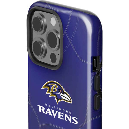 NFL Baltimore Ravens Team Jersey iPhone 15 Pro Impact Case