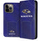 NFL Baltimore Ravens Team Jersey iPhone 15 Pro Max Folio Case