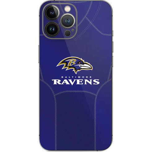 NFL Baltimore Ravens Team Jersey iPhone 15 Pro Max Skin
