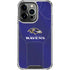 NFL Baltimore Ravens Team Jersey iPhone 16 Pro Max Clear Case