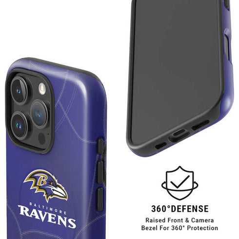 NFL Baltimore Ravens Team Jersey iPhone 16 Pro Max Magsafe Impact Case