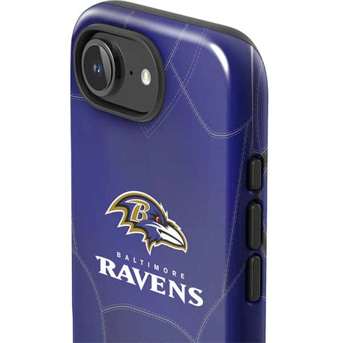 NFL Baltimore Ravens Team Jersey iPhone 16e Impact Case