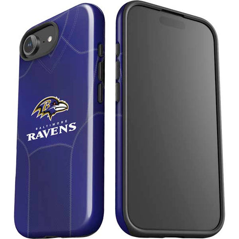 NFL Baltimore Ravens Team Jersey iPhone 16e Impact Case