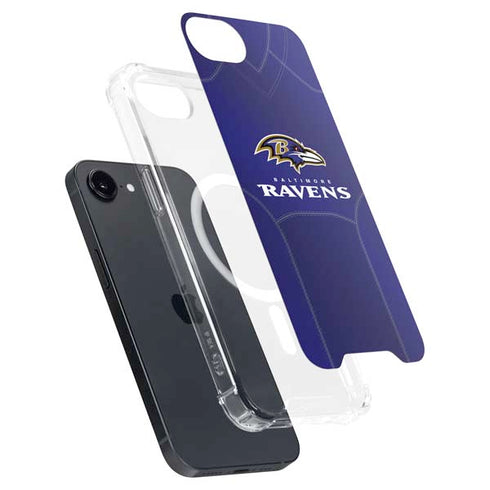 NFL Baltimore Ravens Team Jersey iPhone 16e MagSafe Case