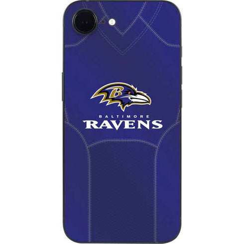 NFL Baltimore Ravens Team Jersey iPhone 16e Skin