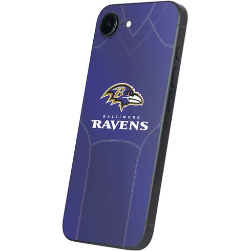 NFL Baltimore Ravens Team Jersey iPhone 16e Skin