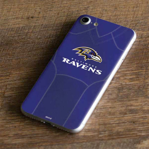 NFL Baltimore Ravens Team Jersey iPhone 8 Skin