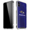 NFL Baltimore Ravens Team Jersey iPhone X/XS Clear Case