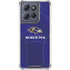NFL Baltimore Ravens Team Jersey Moto G 5G (2025) Clear Case