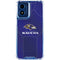 NFL Baltimore Ravens Team Jersey Moto G 5G (2024) Clear Case