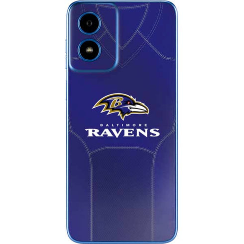 NFL Baltimore Ravens Team Jersey Moto G Play 4G (2024) Skin