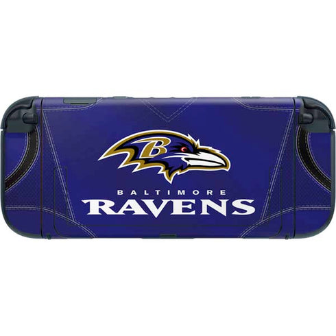 NFL Baltimore Ravens Team Jersey Nintendo Switch 2 (2025) with Joy-Con Skin