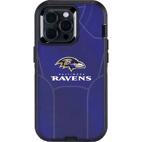 NFL Baltimore Ravens Team Jersey Otterbox Defender iPhone Skin