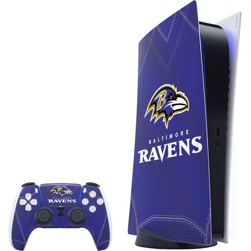 NFL Baltimore Ravens Team Jersey PlayStation PS5 Skins