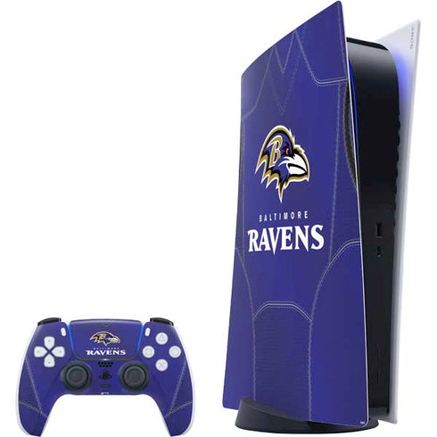 NFL Baltimore Ravens Team Jersey PlayStation PS5 Skins