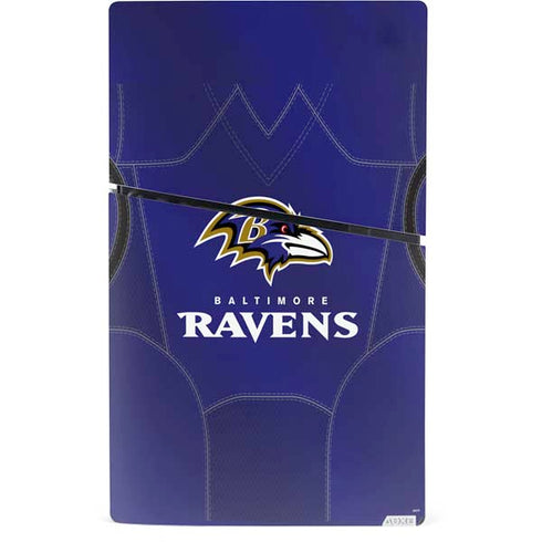 NFL Baltimore Ravens Team Jersey PS5 Slim Digital Edition Console Skin