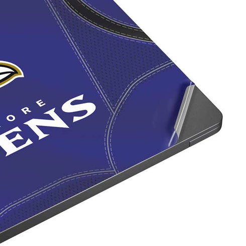 NFL Baltimore Ravens Team Jersey Surface Laptop 7 15in Skin