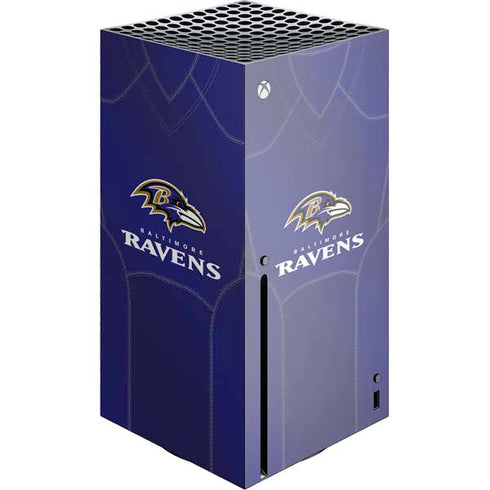 NFL Baltimore Ravens Team Jersey Xbox Series X Skins