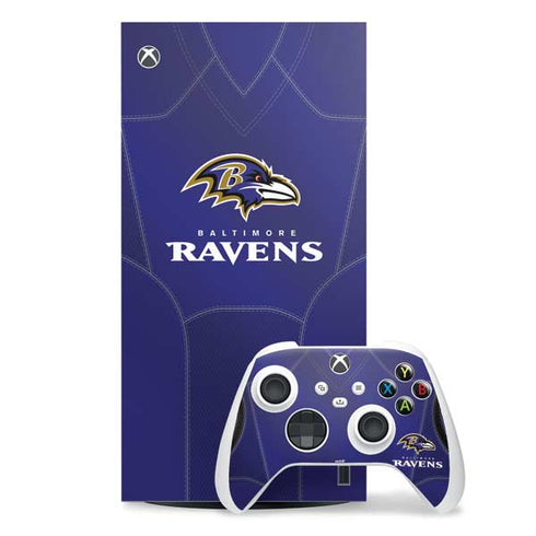 NFL Baltimore Ravens Team Jersey Xbox Series X Skins