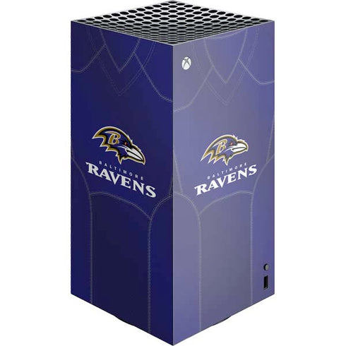 NFL Baltimore Ravens Team Jersey Xbox Series X Skins