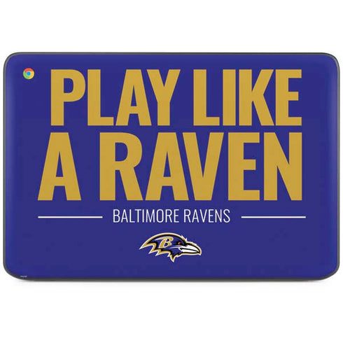 NFL Baltimore Ravens Team Motto HP Chromebook Skin