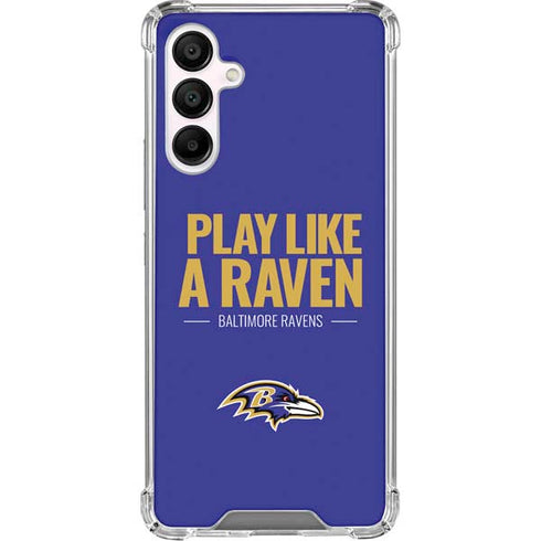 NFL Baltimore Ravens Team Motto Galaxy A16 5G Clear Case