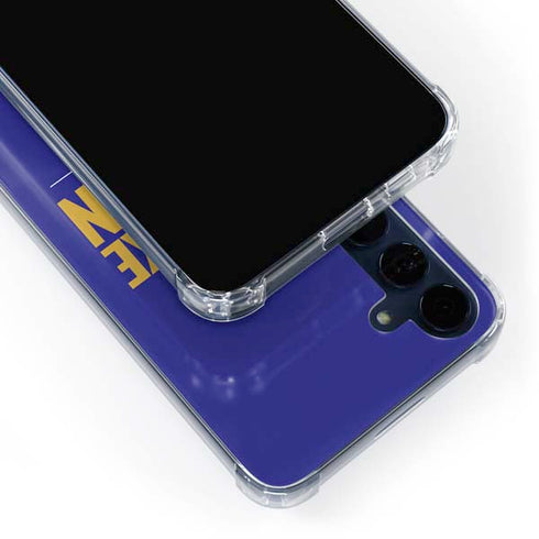 NFL Baltimore Ravens Team Motto Galaxy A55 5G Clear Case