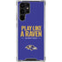 NFL Baltimore Ravens Team Motto Galaxy S23 Ultra Clear Case