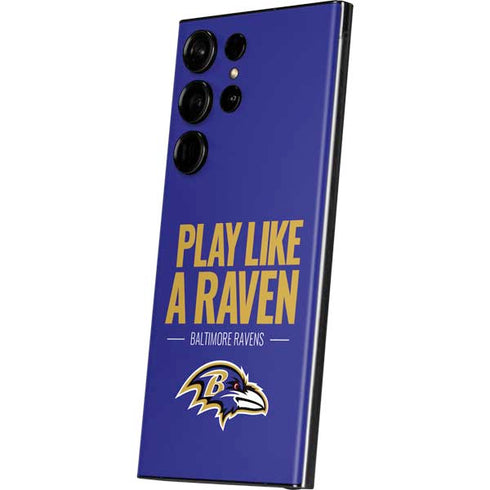 NFL Baltimore Ravens Team Motto Galaxy Skins