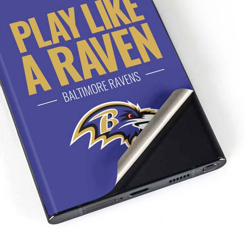 NFL Baltimore Ravens Team Motto Galaxy Skins