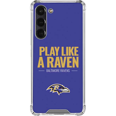 NFL Baltimore Ravens Team Motto Galaxy S24 FE Clear Case