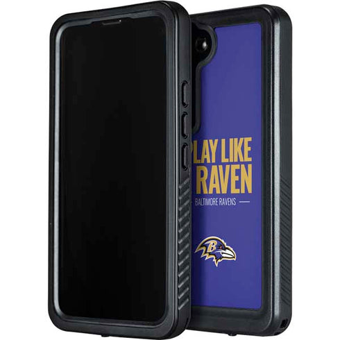 NFL Baltimore Ravens Team Motto Galaxy S24 Plus Waterproof Case