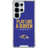 NFL Baltimore Ravens Team Motto Galaxy S25 Ultra Clear Case