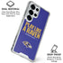 NFL Baltimore Ravens Team Motto Galaxy S26 Ultra Clear Case