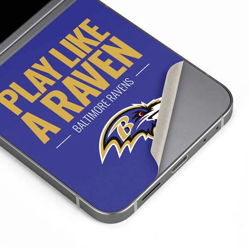 NFL Baltimore Ravens Team Motto Galaxy Z Flip6 Skin