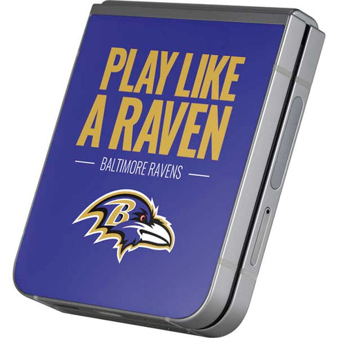 NFL Baltimore Ravens Team Motto Galaxy Z Flip6 Skin