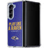 NFL Baltimore Ravens Team Motto Galaxy Z Fold5 5G Clear Case