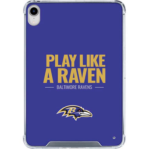 NFL Baltimore Ravens Team Motto iPad 11th Gen (2025) Clear Case