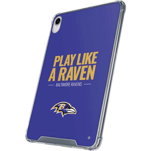NFL Baltimore Ravens Team Motto iPad 11th Gen (2025) Clear Case