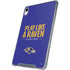 NFL Baltimore Ravens Team Motto iPad 11th Gen (2025) Clear Case