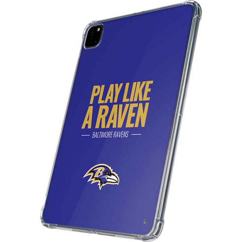 NFL Baltimore Ravens Team Motto iPad Pro 11in (2024) Clear Case