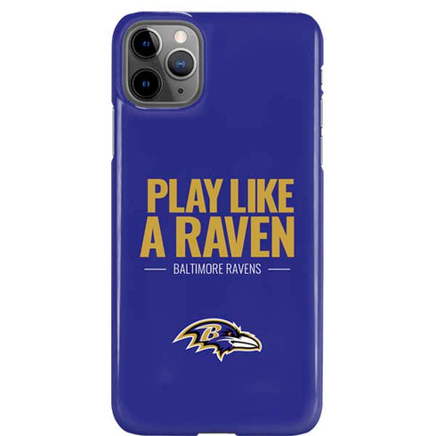 NFL Baltimore Ravens Team Motto iPhone Cases