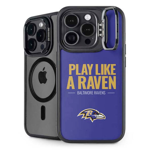 NFL Baltimore Ravens Team Motto iPhone 14 Pro Max Kickstand Case