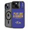 NFL Baltimore Ravens Team Motto iPhone 15 Kickstand Case