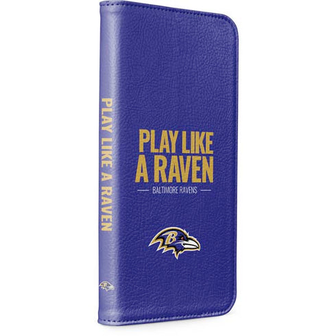 NFL Baltimore Ravens Team Motto iPhone 15 Plus Folio Case