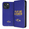 NFL Baltimore Ravens Team Motto iPhone 15 Plus Folio Case