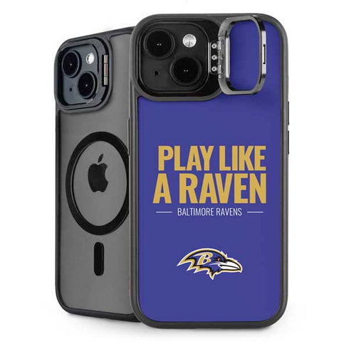 NFL Baltimore Ravens Team Motto iPhone 15 Plus Kickstand Case